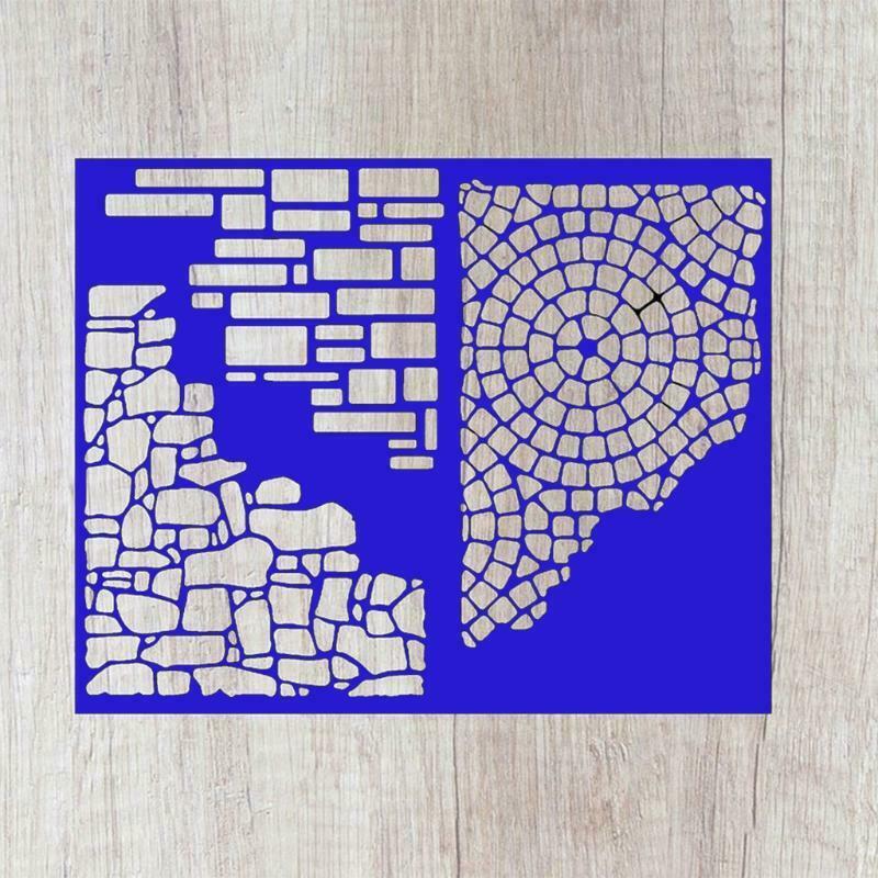 Geometric Metal Cutting Dies Stencil DIY Scrapbooking Album Paper Card Template