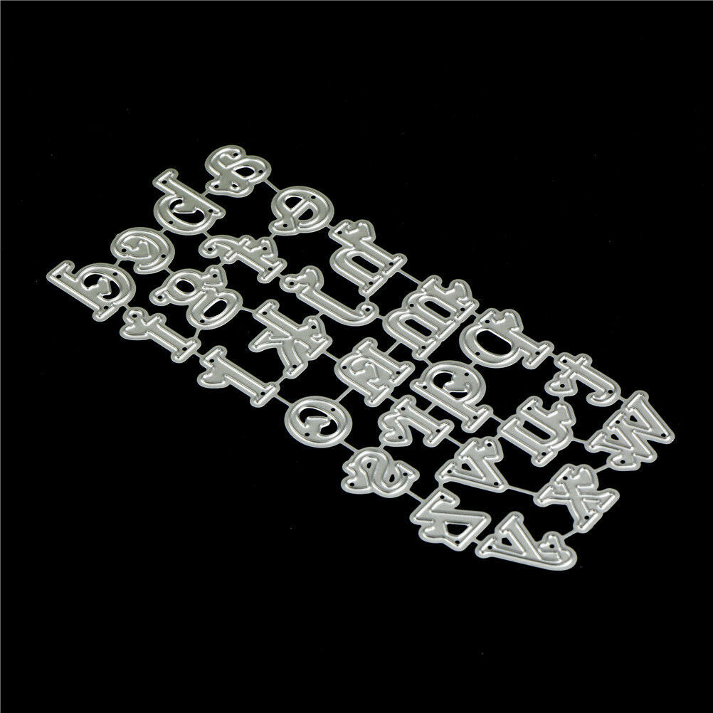 Lowercase Letters Love Metal Cutting Dies For DIY Scrapbooks Albums Paper Car Tt