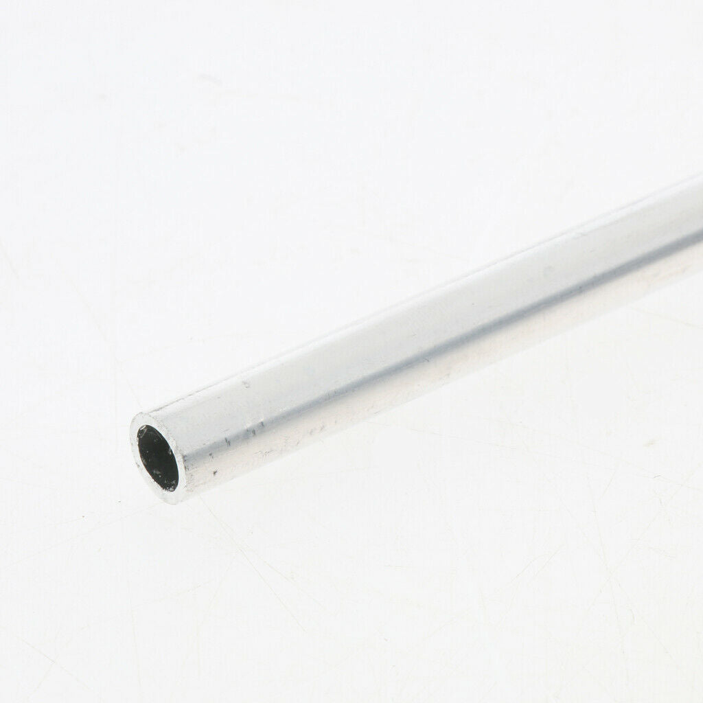 3X 50cm x 6063 Aluminium Alloy Round Tube Pipe Pole Hollow Shaft OD.  8mm