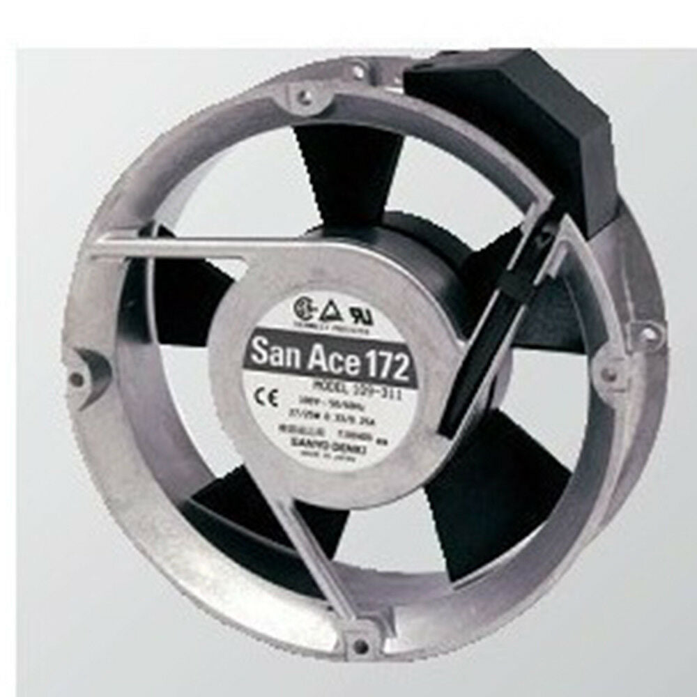 For 1pc SANYO 109S304 Aluminum frame fan AC115V 27/25W 0.29/0.22A