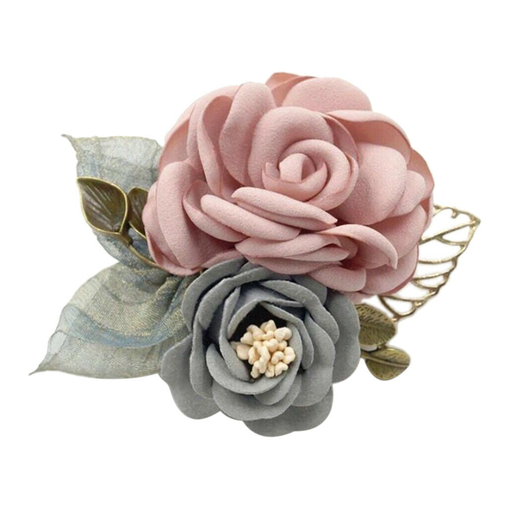 Korean Brooch Pin Groom Corsage Breastpin Wedding Party Dress Ornaments