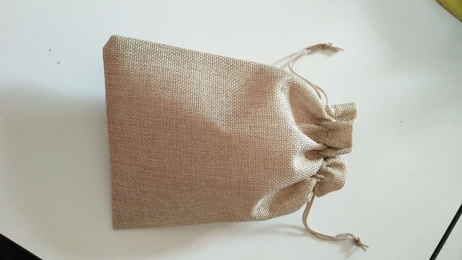 30Pcs Mini Linen Jute Drawstring Gift Bags Pouch Wedding Party Favor Sacks Bag
