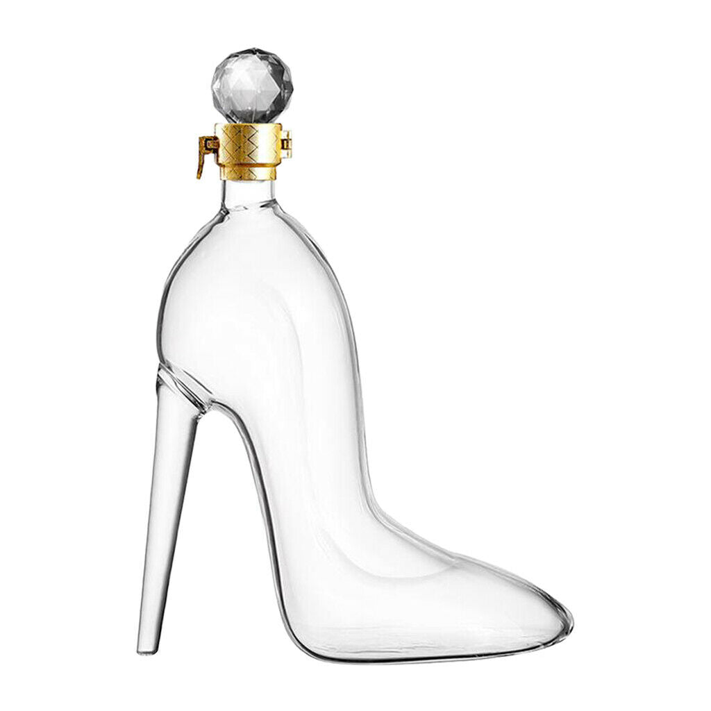 Decanter Crystal Glass Wine Bottle Liquor Dispenser Ladies Gift