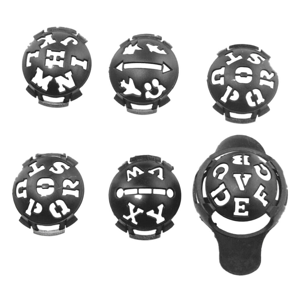 4x6x5cm Precise Golf Ball Line Liner Markers Template Drawing Marking Drafting