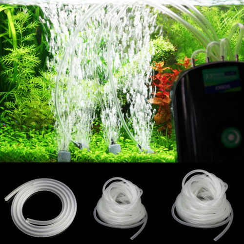 Clear 4mm Air Line Aquarium Fish Tank Pond Air Pump Hose Pipe Tube 4/6mm PVC