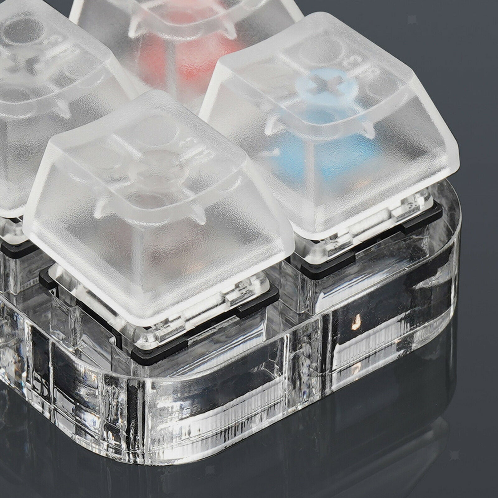 Professional 4 Switch Switches Tester Blank Keycaps for Mechanical Keyboard