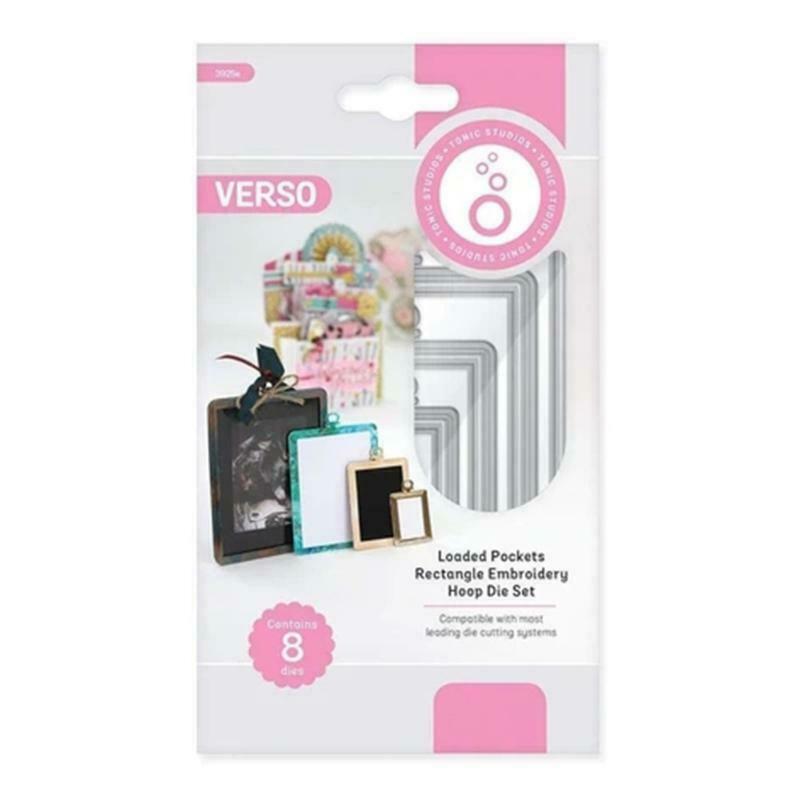 Rectangle Photo Frame Metal Cutting Dies Stencil DIY Scrapbooking Album Template