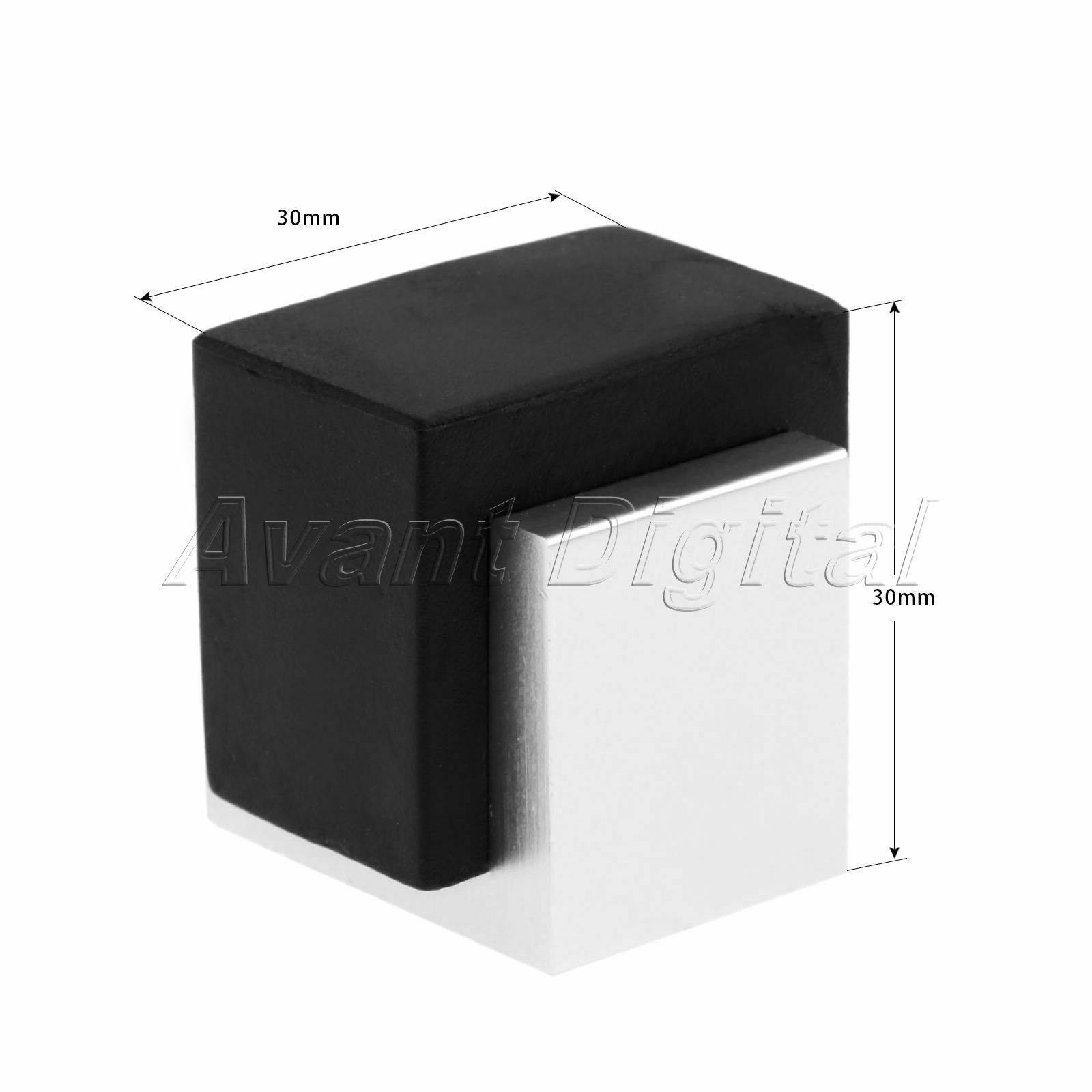 Furniture Hardware Doorstop Wood Door Holder Toilet Glass Floor Knob Stopper 1X