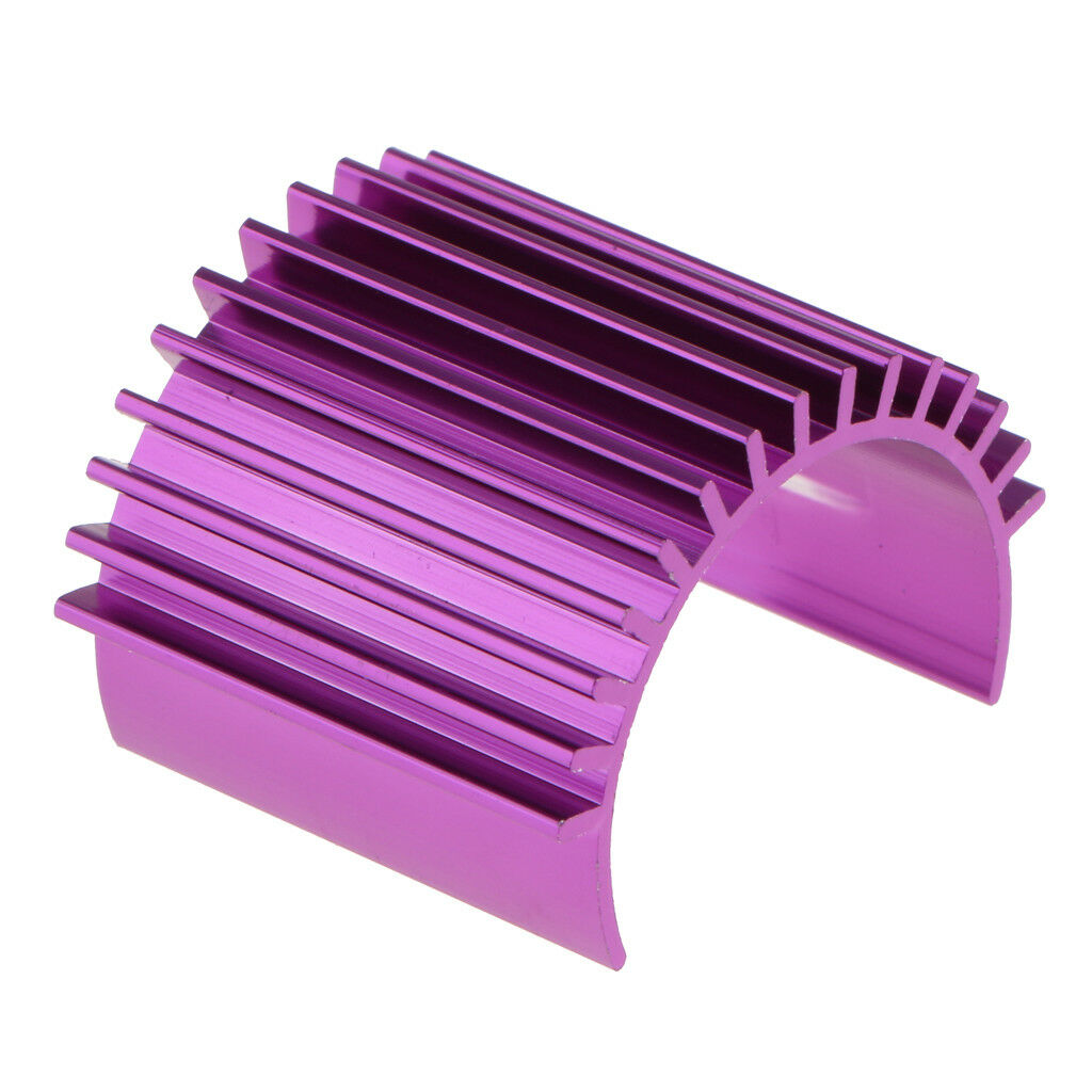 Purple Aluminum Motor Heat Sink Heatsink For 380/385/390/395 Size Motor