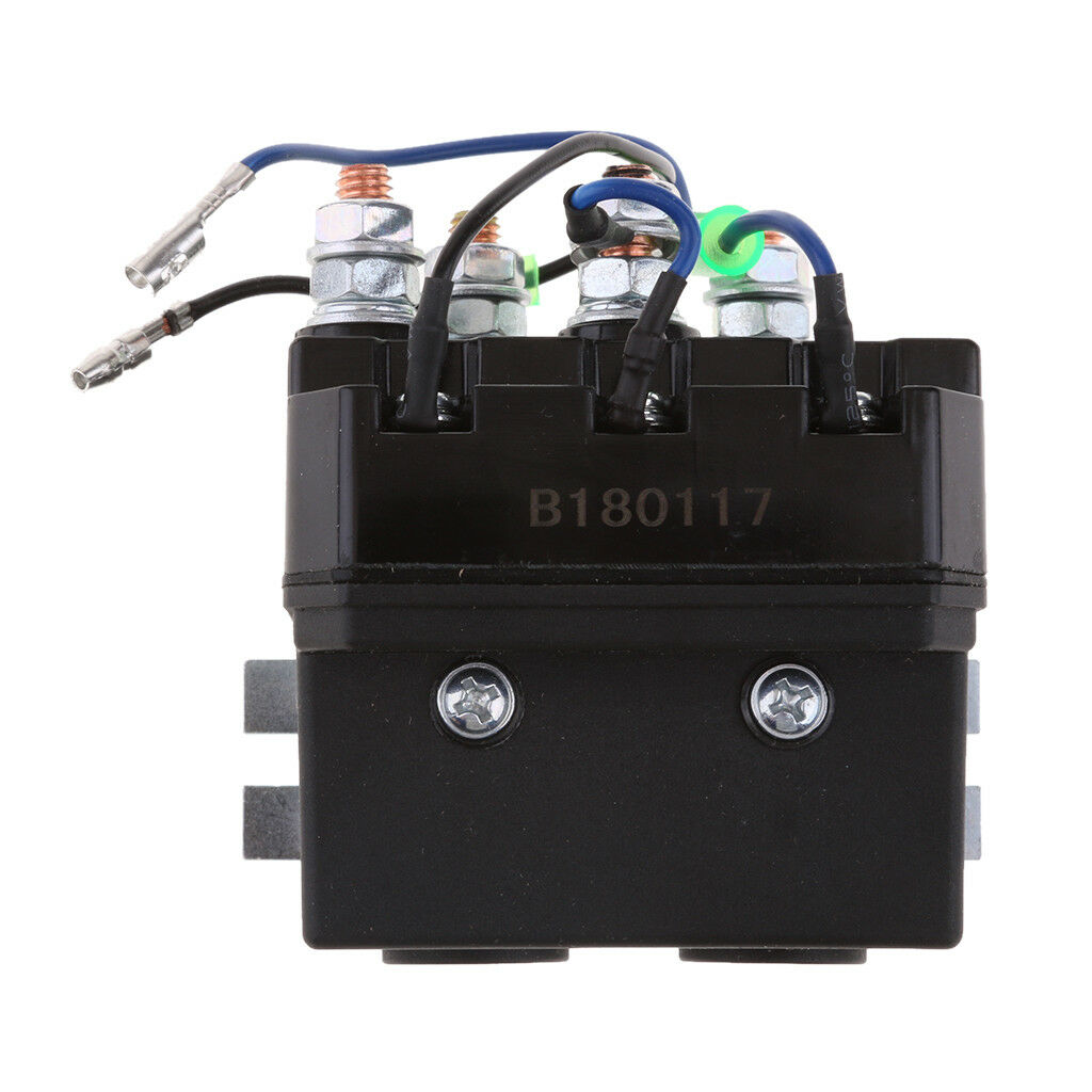Universal 200AMP 12V Solenoid Relay Contactor Switch for ATV Winch