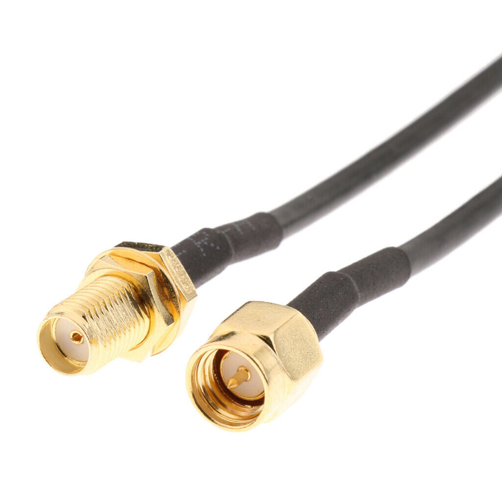 10M WiFi Antenna RP-SMA Extension Coaxial Cable Cord for Wi-Fi WLAN Router