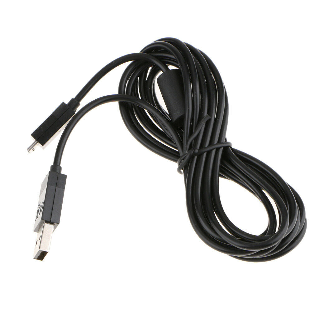 2X Micro USB Charge Cable Charging Cord Lead for Xbox  /PS4 Controller - 2 m