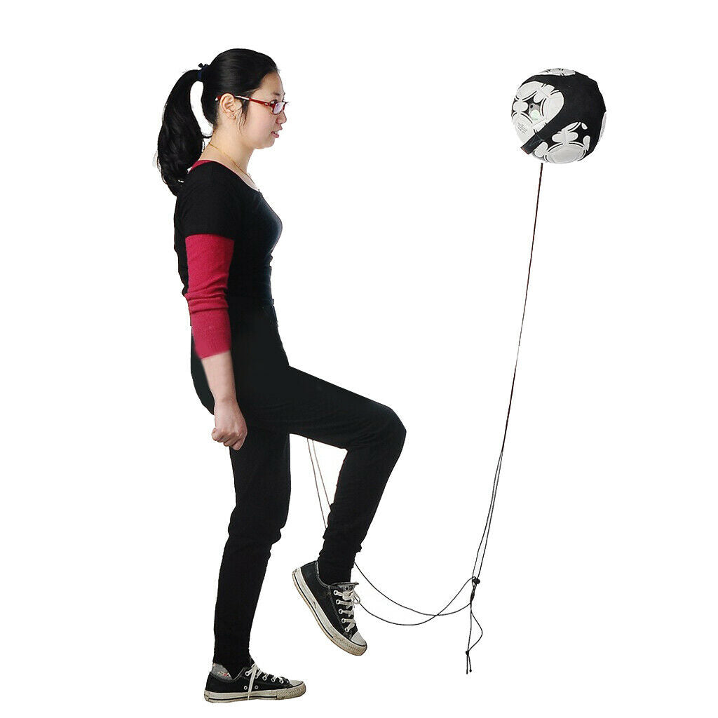 Kick Solo Soccer Skills Training Aids with Belt Practice Coordination