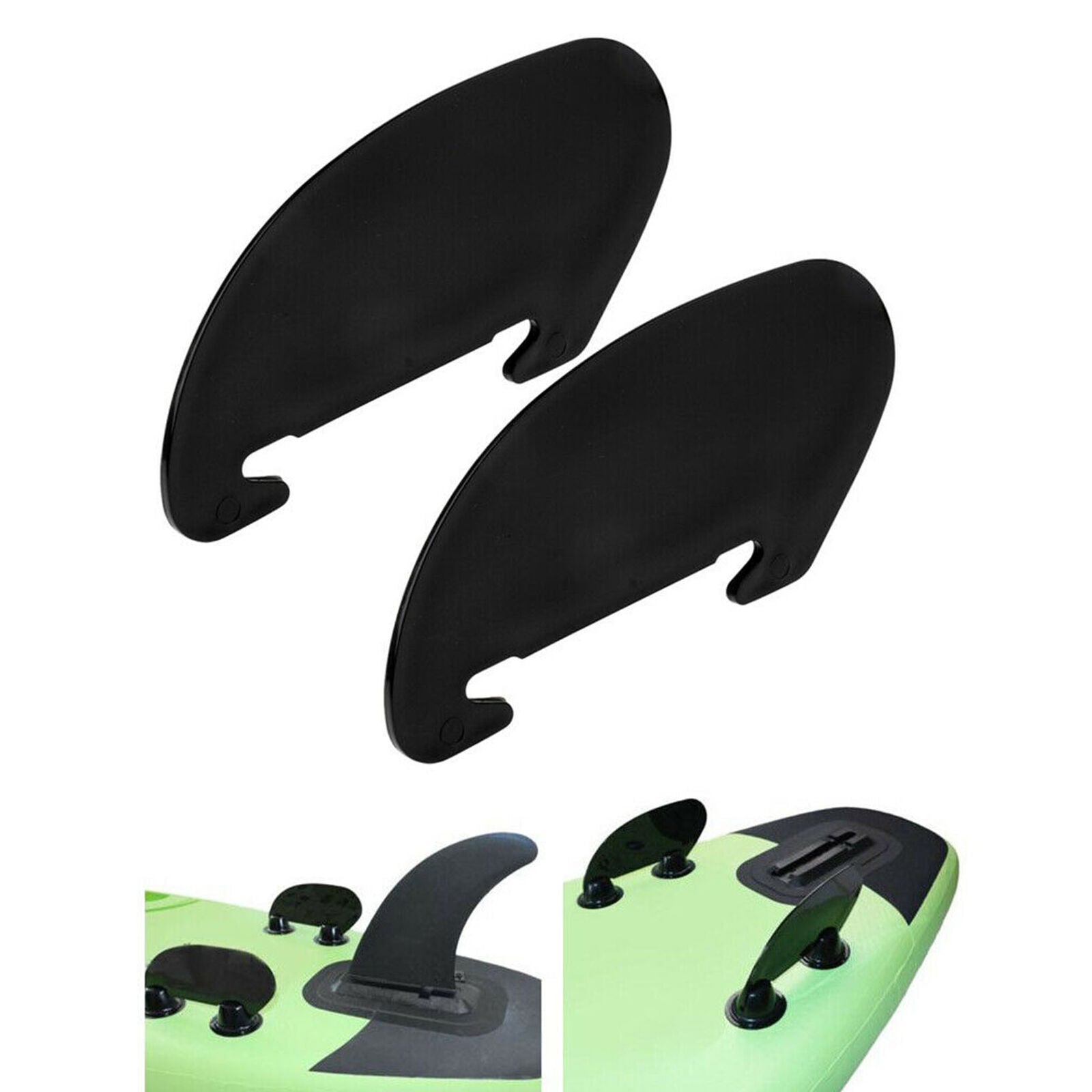 Durable ABS Replacement Spare Kayak Tracking Fin Watershed Board for Canoe