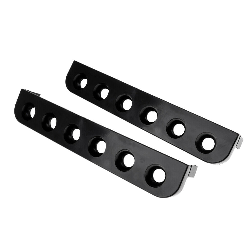 2pcs Pool Billiard Cue Keeper Holder - 6 Holes