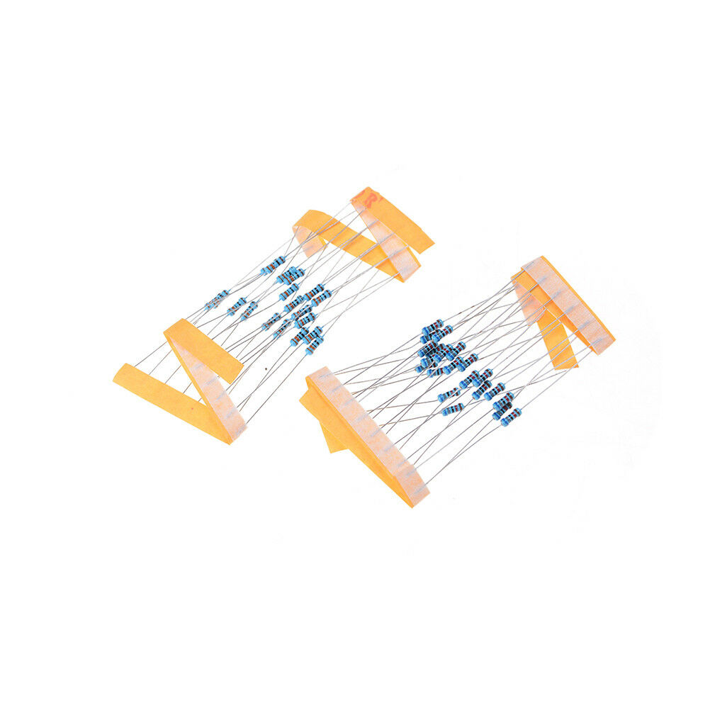 600x 30 Values 1/4W Metal Film Resistors Resistance Assortment Ki.l8