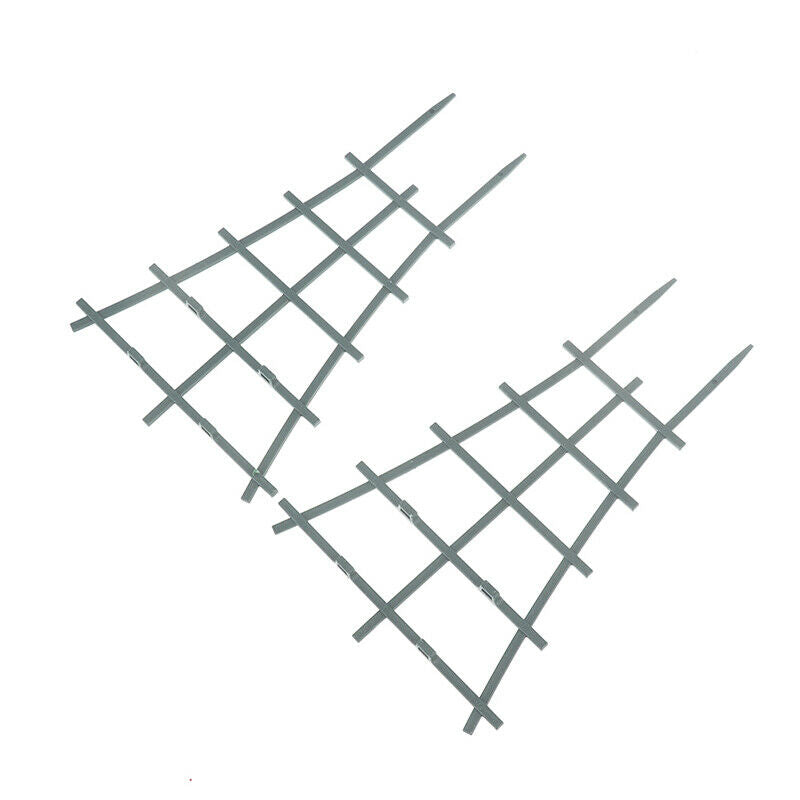 2Pcs Garden Mini Climbing Trellis DIY Plastic Potted Plant Support Trellises Rf