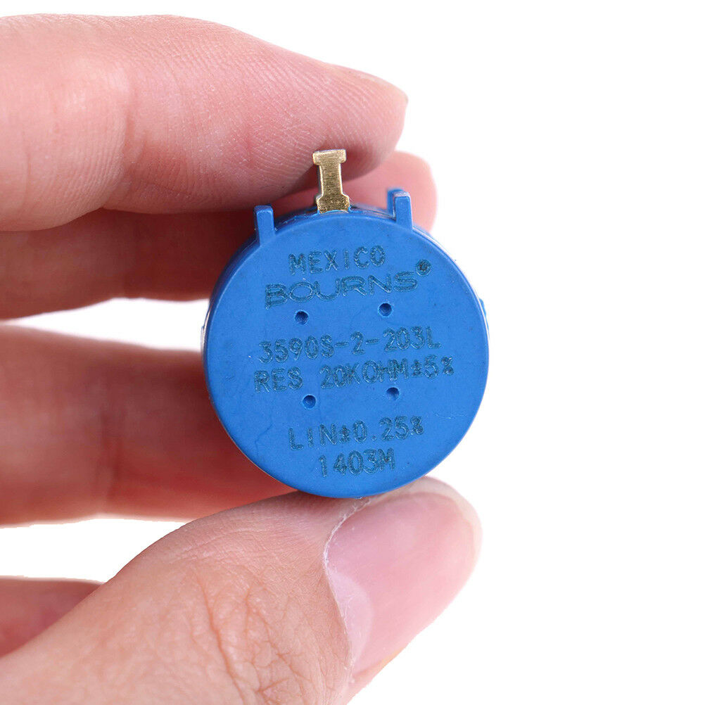 3590S-2-502L5K Ohm BOURNS Rotary Wirewound Precision Potentiometer Pot 10turn WF