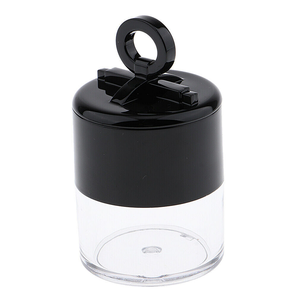 1 Piece 10g Plastic Empty Powder Case, Loose Powder Makeup Container, Clear