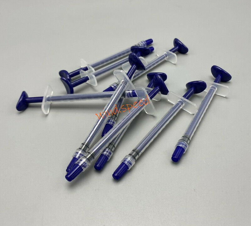 100*Dental Endo Disposable Syringes Sterile Plastic Endodontic Irrigator Syringe