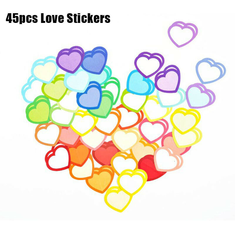 45 pcs/box Candy Love Series Decor Stationery Planner Stickers Scrapbooki.l8