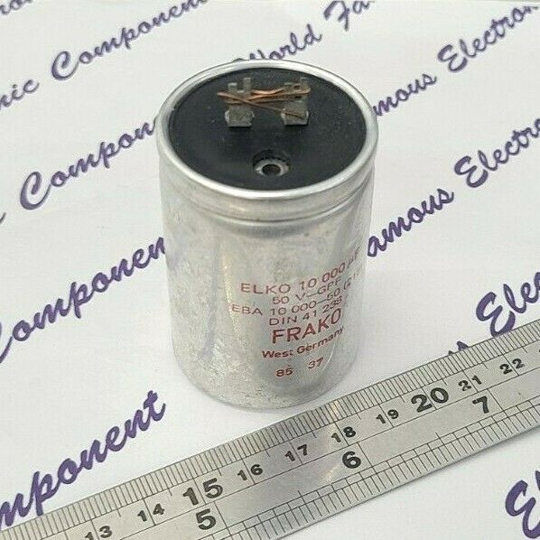 1pcs - FRAKO EBA 10000uF 50V  GPF Terminal Electrolytic Capacitor - ELKO