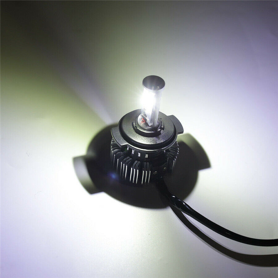 20W Motorcycle LED Headlight Hi-Lo Beam Bulb 3000LM H4 9003 AC 8-32V Universal