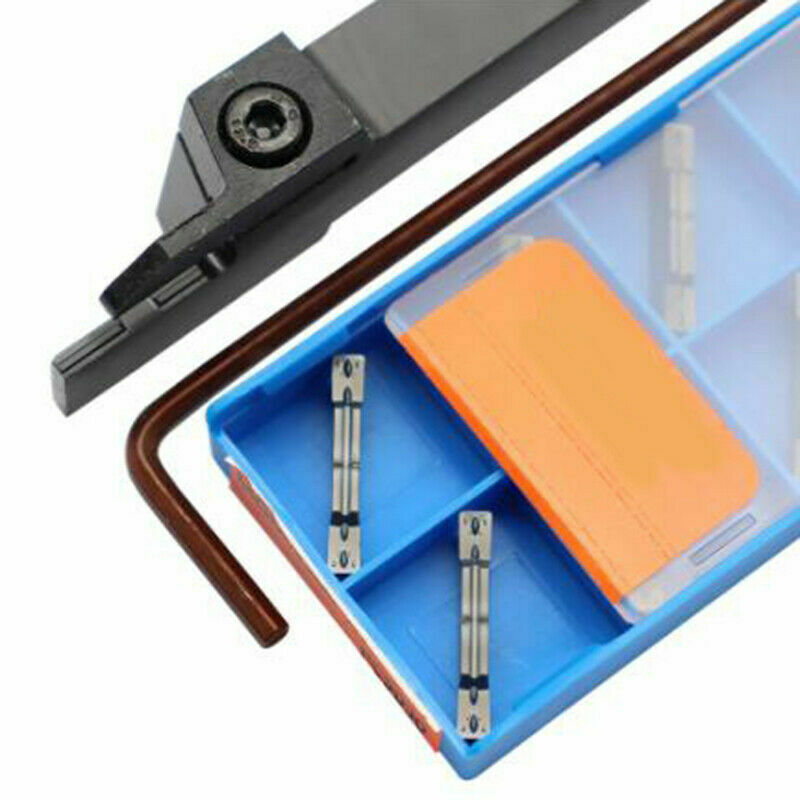 MGMN250-G insert +MGEHR1616-2.5 External Grooving Tool Turning Holder + L Wrench