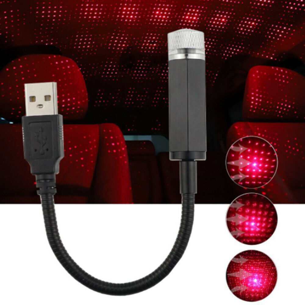 USB LED Car Roof Star Night Lights Projector Light Starry Sky Decorative Lights