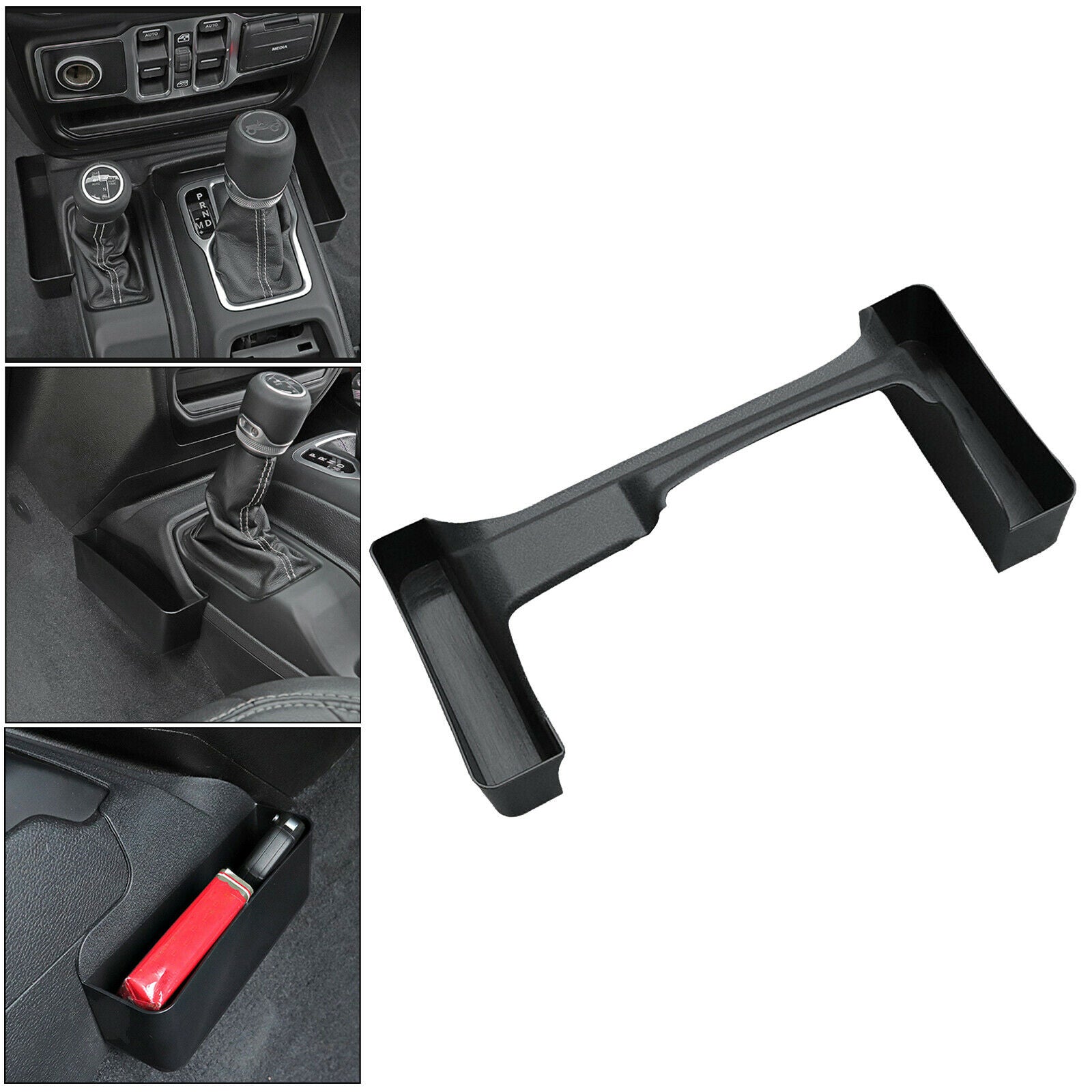 Gear Shift Console Side Tray Organizer for Gladiator JT 2018-2021
