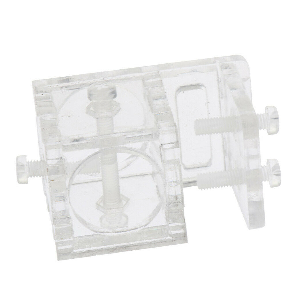 Acrylic Aquarium Fish Tank Water Hose Clip Outflow Inflow Pipe Clip Holder