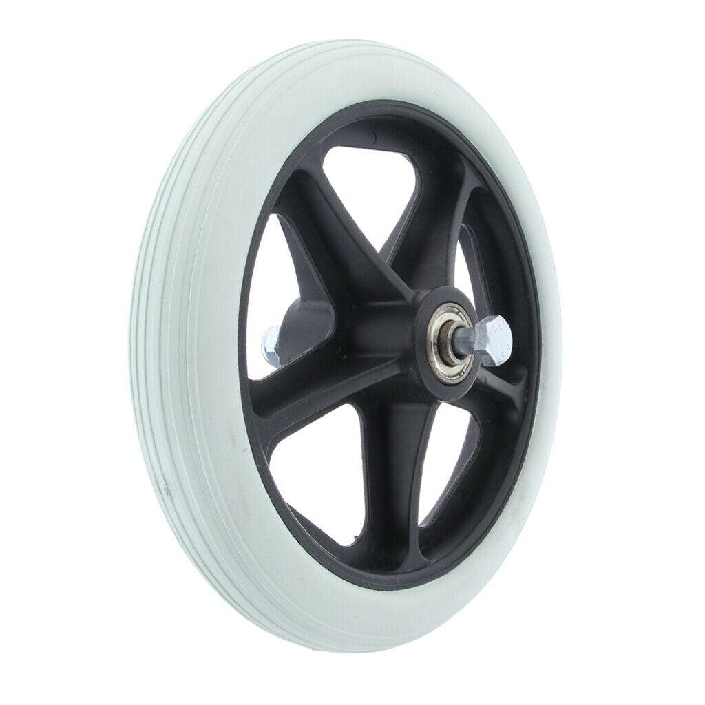 4 Pack Universal Durable 7 Inch Wheels Solid Tires Replacement Scooters