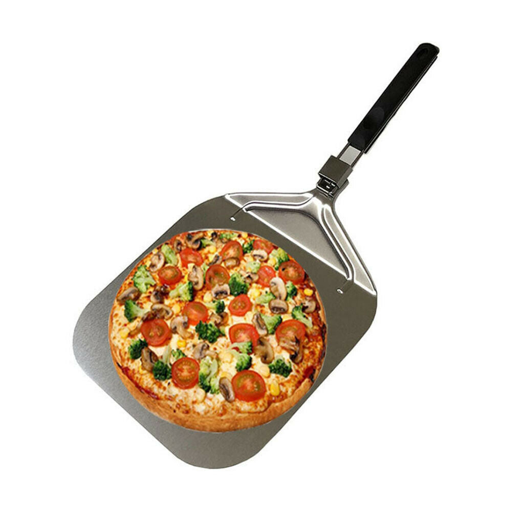 Pizza Peel Large Cake Lifter Folding Handle Cake Transfer Paddle Home Use