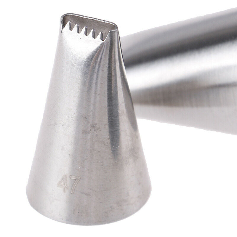 3pcs Basket Weave Tips Icing Piping Nozzle Tips Stainless Steel Tube NozzleCISJ