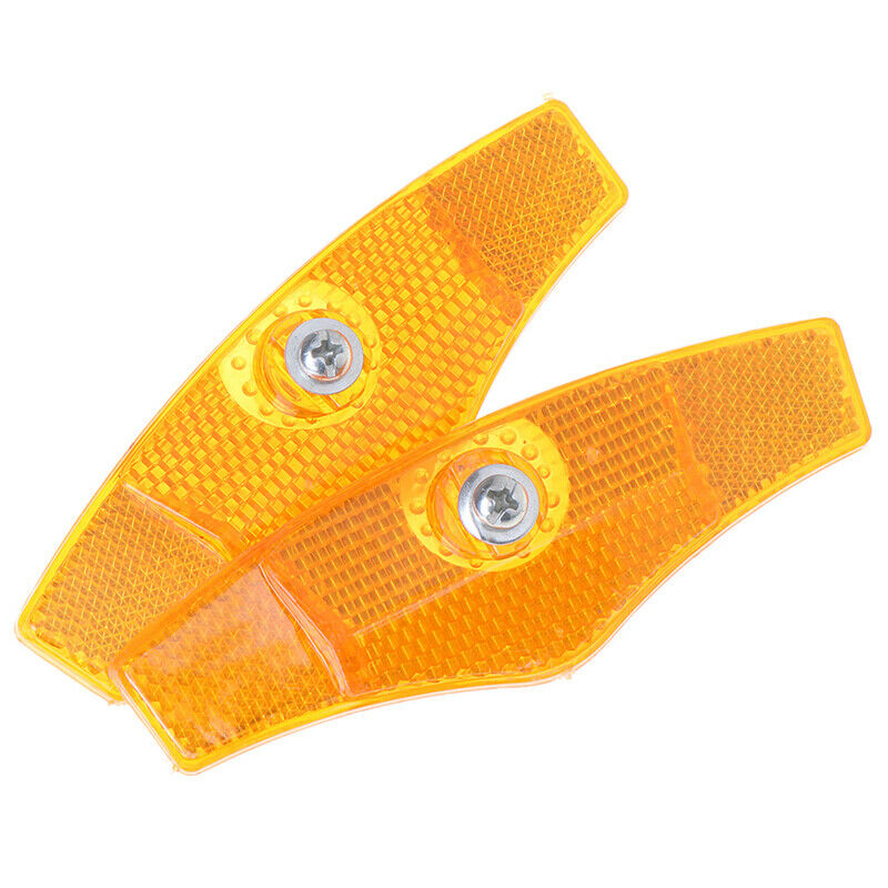2pcs Bicycle Wheel Reflector Panel Bike Safety Spoke Reflective War DD