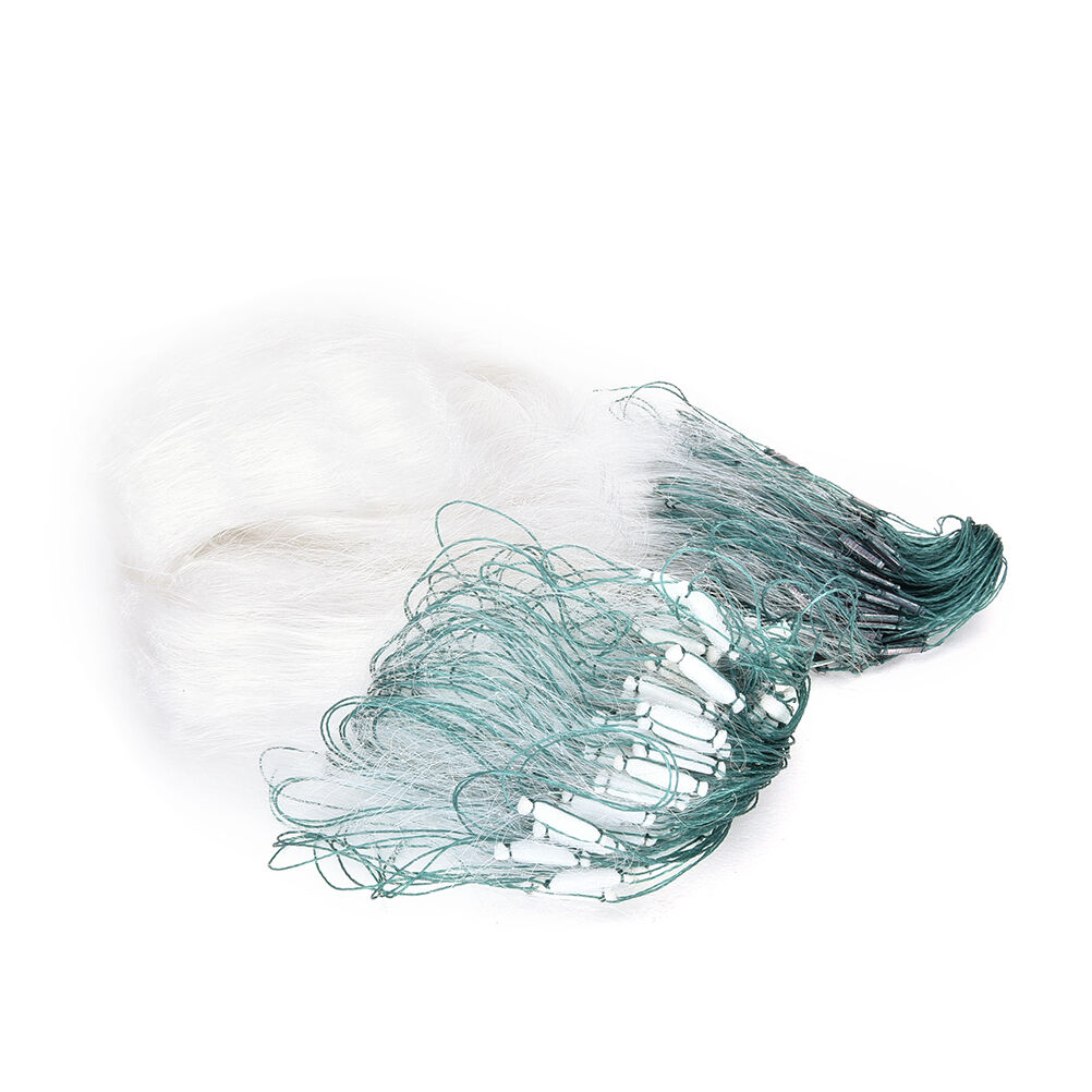 20m 3 Layers Monofilament Gill Fishing Net with Float Fish Trap Rede De Pesca Fx