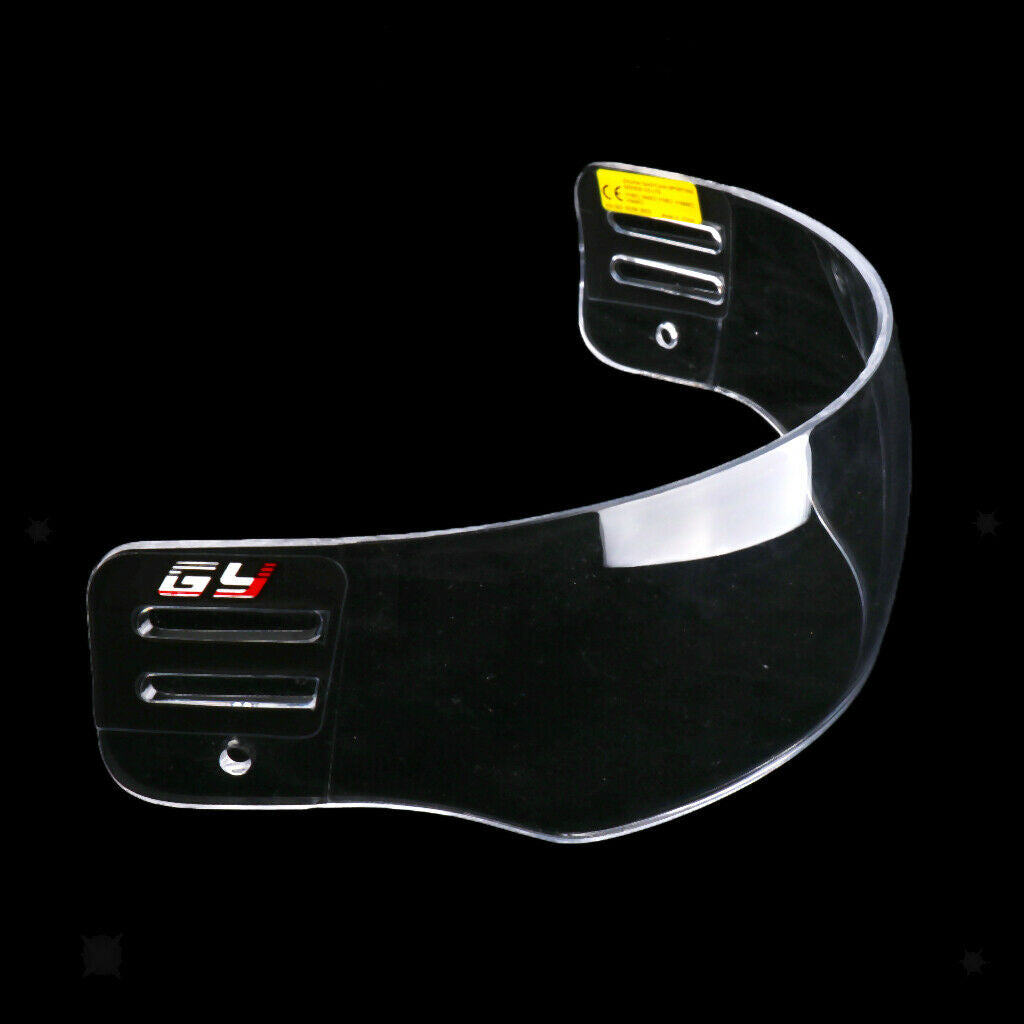 PC Polycarbonate Anti-Scratch Roller Hockey Visor Face Shield Spectacles