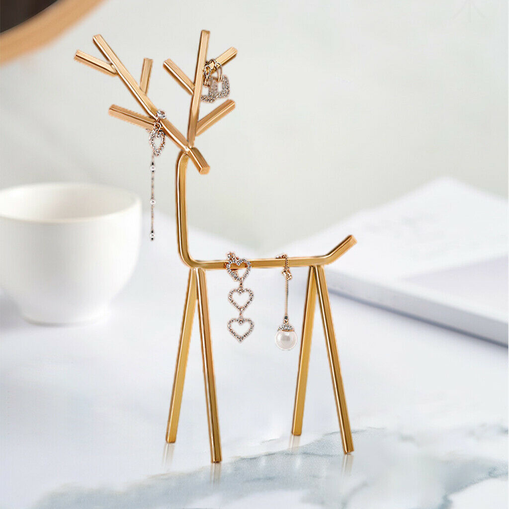 Deer Display Fashion Geometric Ornaments for Store Light Luxury Necklace