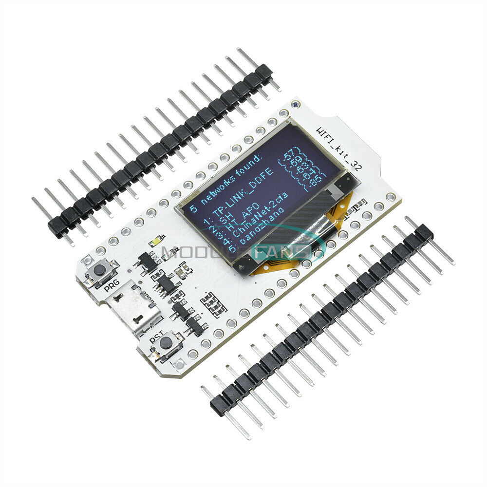 3.3-7V ESP32 0.96'' inch OLED Bluetooth WIFI CP2102 Module 32M for Arduino