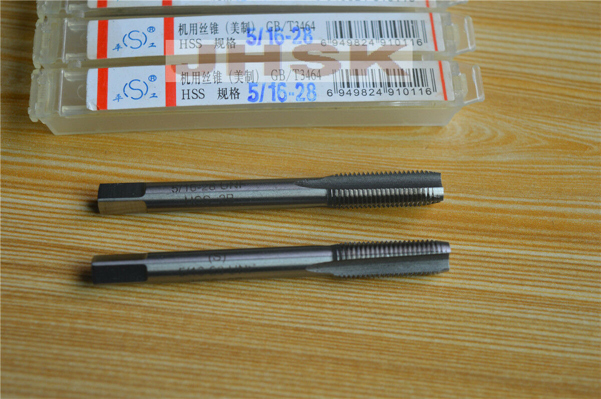 5/16" - 28 UNF  HSS Right hand Tap 5/16 - 28 TPI   High-quality (1pcs) CNC
