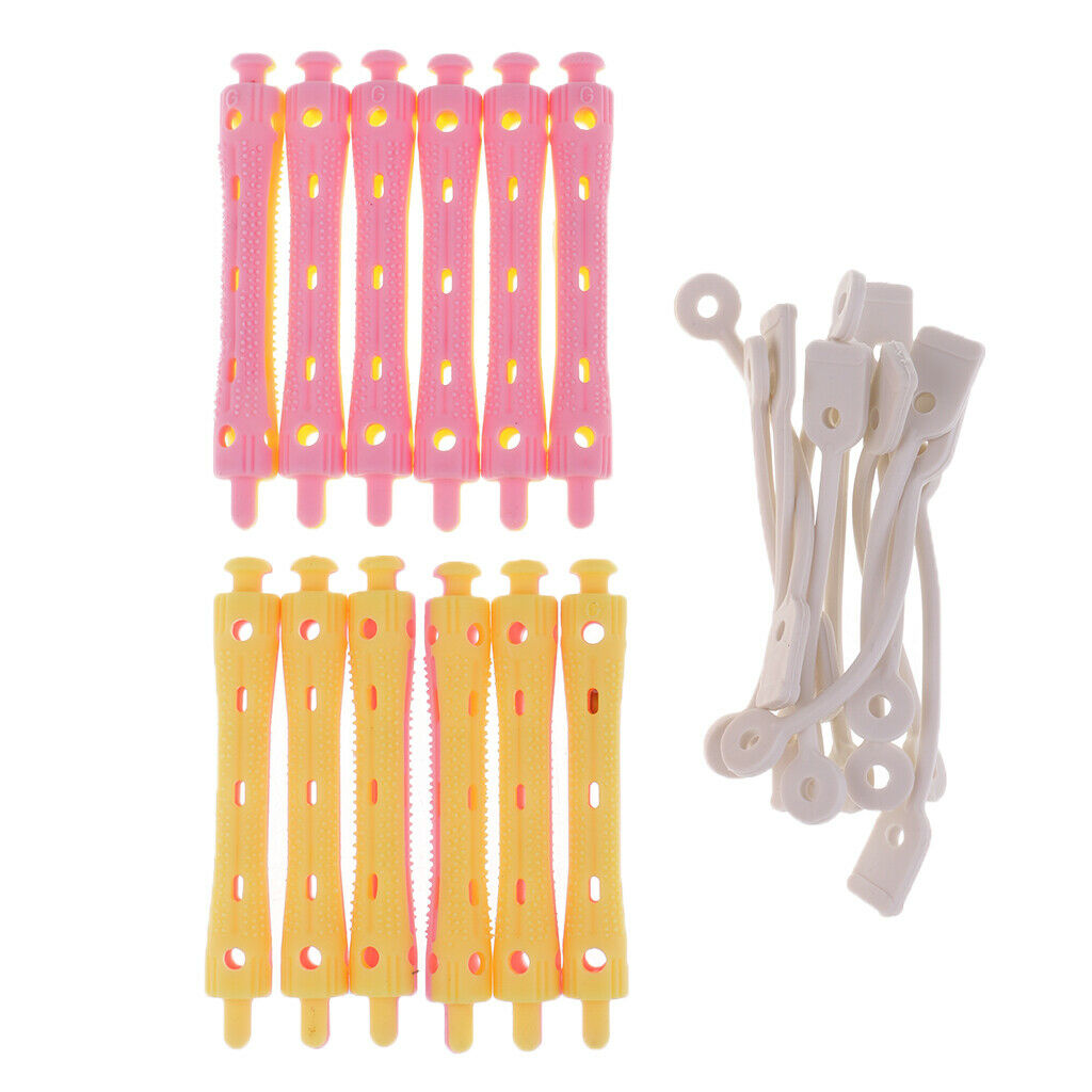Assorted Sizes Hair Curler Clamps Hairdreser Perm Rods Hair Styling DIY Tool