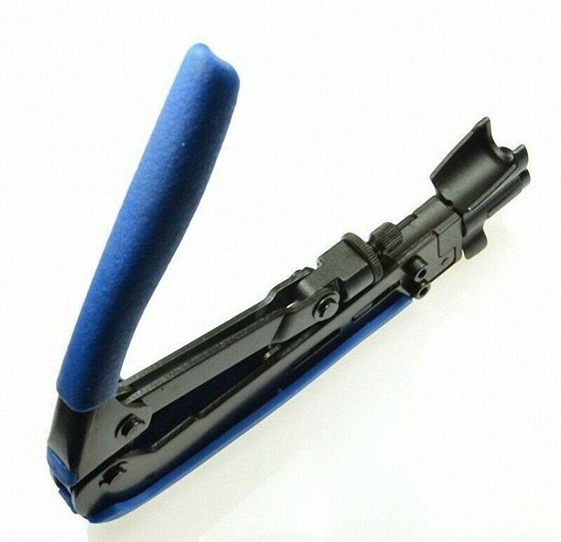 Coax Compression Crimping Tool F-Type Crimper Cable Tech RG6 RG59 RG11 H548A