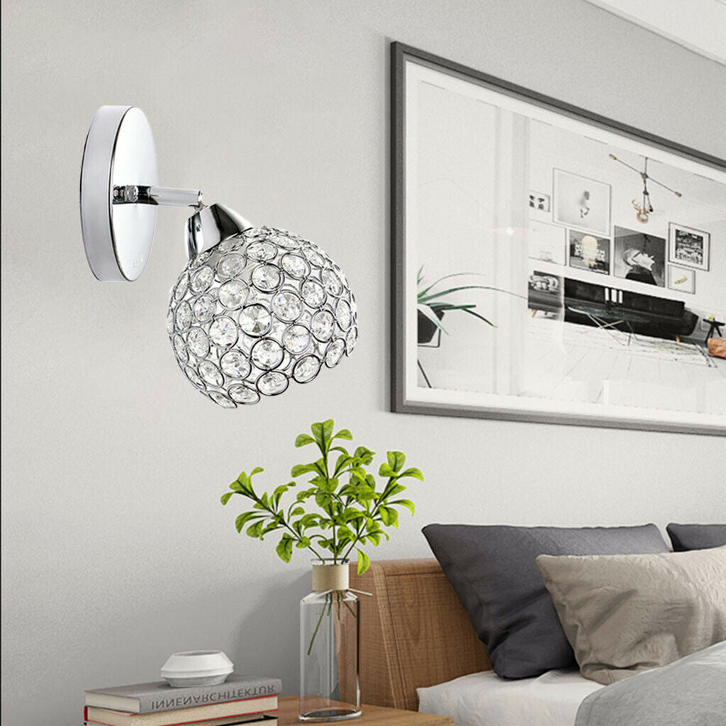 Modern Decorative Crystal Wall Light LED Wall Lamp Sconce Home Indoor Decor