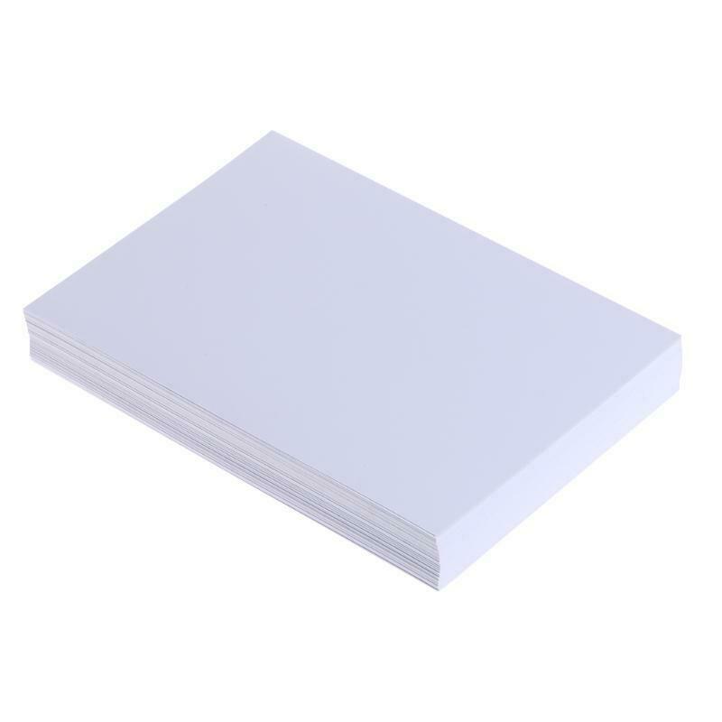 100 Sheets Glossy 4R 4"x6" Photo Paper 200gsm High Quality For Inkjet Printers