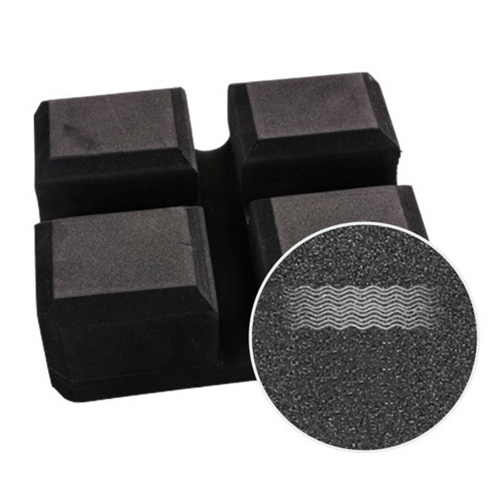 Non-slip Bench Press Block Standard Olympic Barbell Foam Pad Secure Grip