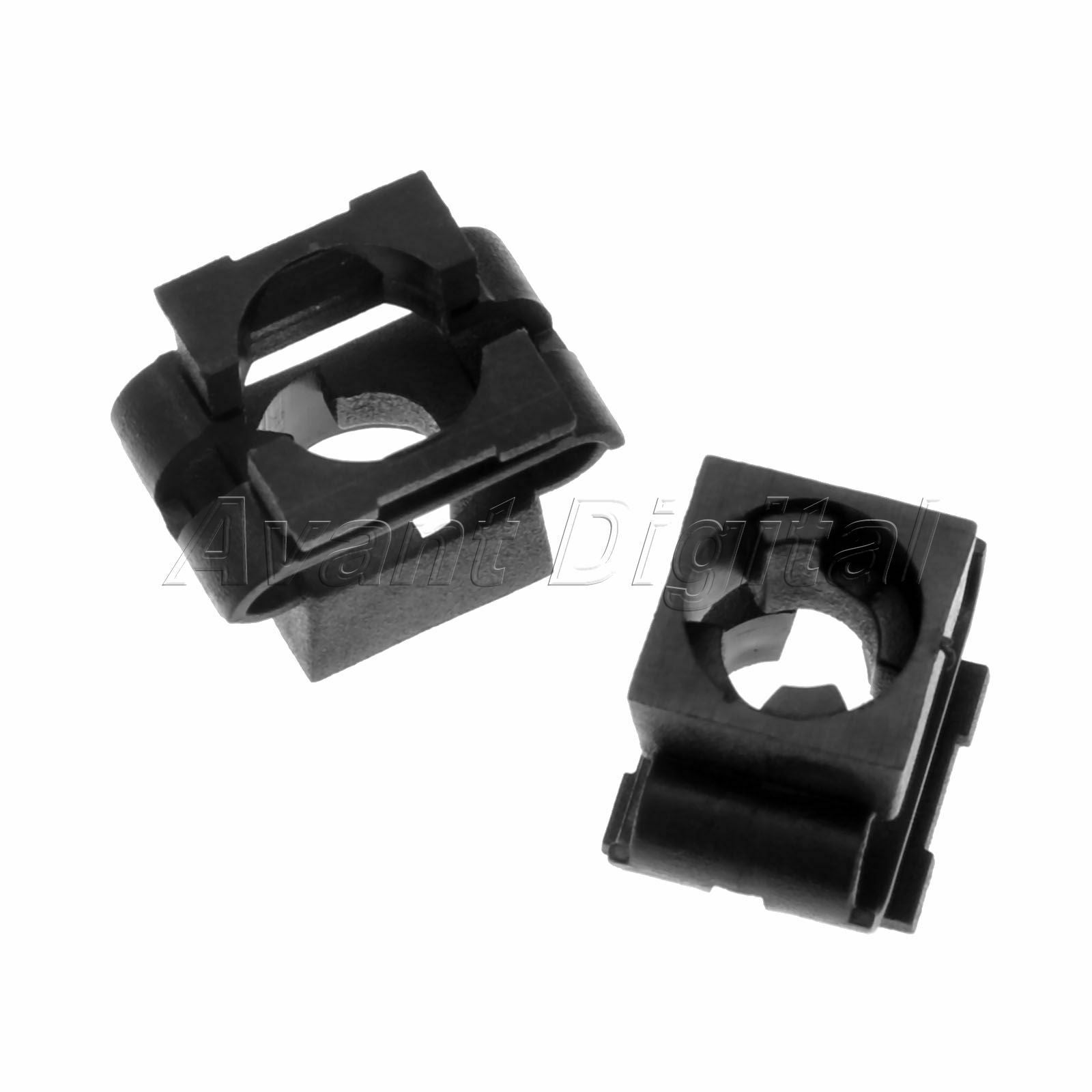 10 set plastic black clips Fasteners Engine Cover Fit for  A4 A6
