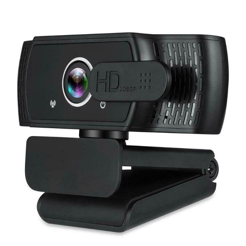 1080P Webcam Computer PC Web Camera Light Correction Wide Angle with Microphone