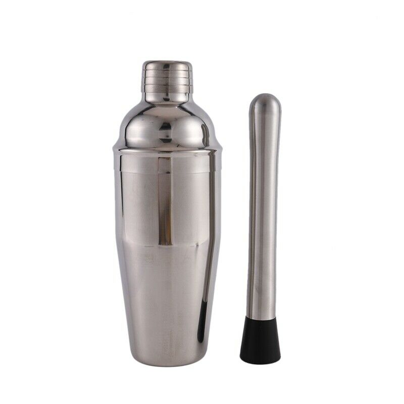 12Pcs Stainless Steel Cocktail Shaker Bar Set Bartender Kit Wine Martini MixerJ3