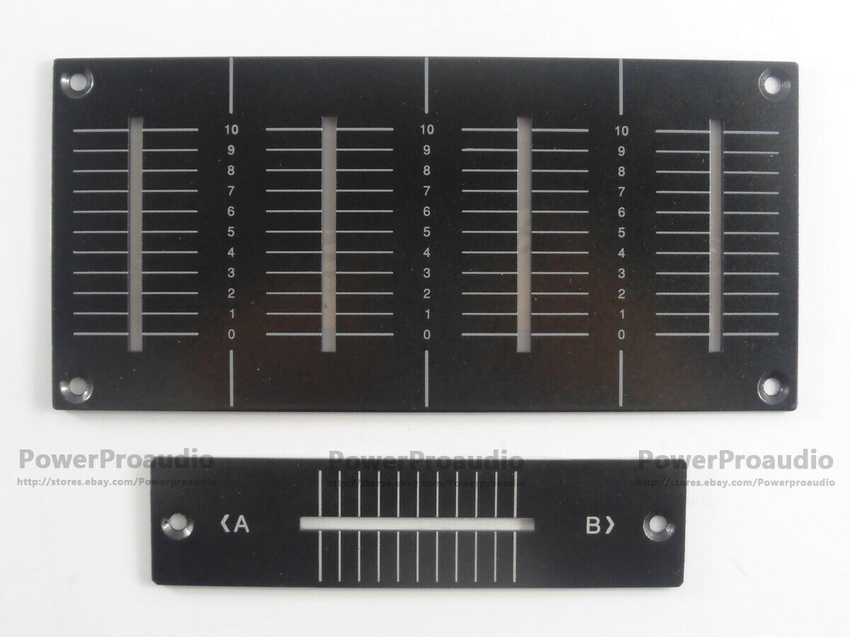 2SETS OEM Main Faceplate for Pioneer DJM800 Fader Panel DAH2427,DAH2426