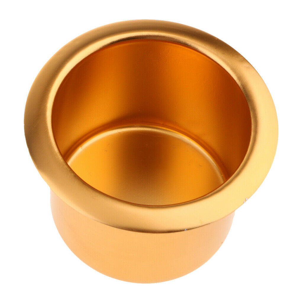 Aluminum Alloy Car Inner Cups Beverage Bottle Holder Storage Can